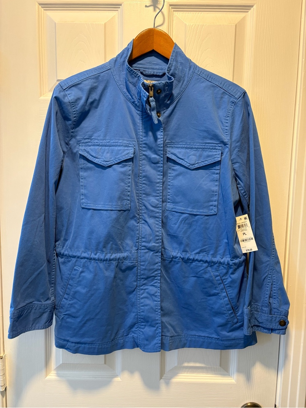 Style & Co. Blue Utility Jacket